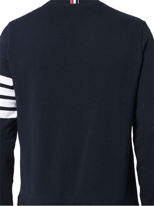 Sweatshirt with striped detail on the sleeve THOM BROWNE | MJT021H00535461